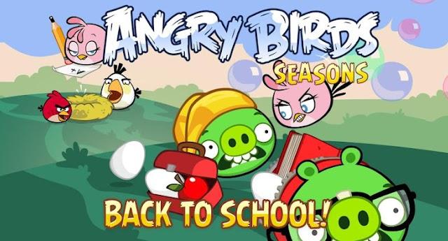 <b>Angry Birds Seasons Back to School review (Android) - 20 de nivele prea ușoare și o pasăre roz nouă (Video)</b>Angry Birds Seasons a primit un update cu câteva zile în urmă, care ne aduce nivelul Back to School, că tot suntem în perioada în care intram în toamnă. Toamna presupune nori, frunze galbene și... începutul școlii, iar pe această tematică...