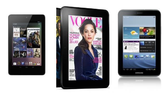 <b>Kindle Fire HD vs concurența: Google Nexus 7, Samsung Galaxy Tab 2 7.0</b>Amazon a adus a doua generație a tabletei Kindle de 6 inch. A numit-o simplu - Kindle Fire HD. Denumirea de HD nu vine de la display ci de la camera foto frontală capabil să filmeze HD, valabil și pentru Kindle Fire HD 8.9. &nbsp; Haideți să vedem...