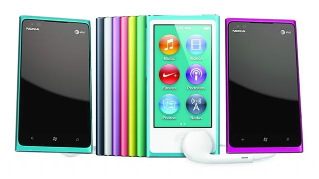 <b>Noul iPod Nano seamănă destul de mult cu Nokia Lumia; Proces?</b>Apple e cunoscută drept o companie care în trecut nu s-a sfiit să recunoască că s-a inspirat din designuri celebre pentru noile produse, dar e acum faimoasă pentru faptul că dă în judecată alte companii pentru că i-au copiat designurile. Ei...