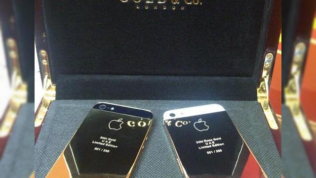<b>iPhone 5, acum și În varianta de aur de 24 de karate</b>Dacă vi se pare prea mic prețul de 4000 sau chiar 5000 de lei aplicat de unii retaileri grăbiți din România pentru iPhone 5, atunci puteți opta pentru un opulent iPhone 5 placat cu aur de 24 de karate. Firma londoneză Gold and Co.&nbsp;are o...