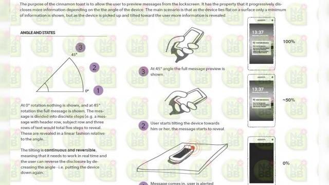 <b>BlackBerry 10 va include un sistem interesant de notificări și preview mesaje, bazat pe Înclinarea ecranului</b>BlackBerry 10 OS reprezintă salvarea celor de la Research in Motion, mai ales dacă platforma și terminalele pe care va rula se dovedesc atât de revoluționare pe cât promit. Astăzi aflăm un concept interesant integrat în această platformă, unul...