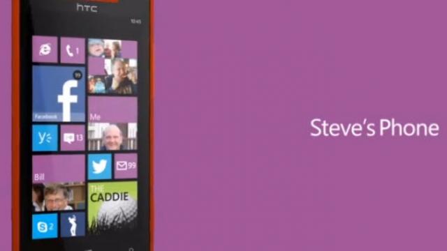 <b>Steve Ballmer Își Împrumută vocea pentru noua reclamă la Windows Phone 8 (Video)</b>Se pare că apariția într-o reclamă la produsul companiei tale nu scade din rangul tău de CEO, mai ales dacă te cheamă Steve Ballmer. CEO-ul Microsoft își împrumută vocea pentru noua reclamă Windows Phone 8, prima din cele două pe care le...