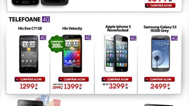 <b>Quickmobile.ro pune În vânzare telefoane și tablete 4G; Iată oferta!</b>Acum că Vodafone a lansat rețeaua sa 4G din România și Orange are la rândul său un serviciu rival de acest gen, e momentul să ne gândim ce telefoane sau tablete cumpărăm, compatibile cu noul tip de conectivitate. Câteva sugestii vin de la...