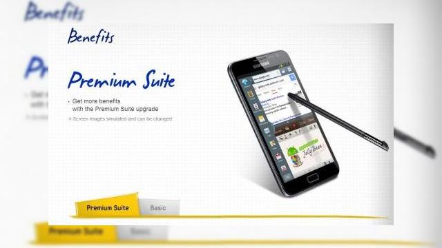 <b>Samsung Galaxy Note primește Premium Suite - Android 4.1.2 Jelly Bean, detaliile oficiale</b>Este notabil efortul Samsung de a aduce cele mai noi update-uri software pentru telefoanele sale de top lansate și în urmă cu ceva timp, Samsung Galaxy S II și prima generație a Galaxy Note au fost hiturile companiei sud-coreene în 2011. &nbsp; A...