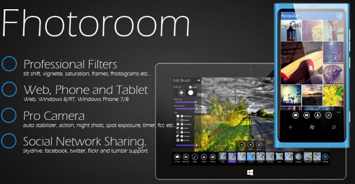 <b>Fhotoroom Review: cea mai bună aplicație de editare foto de pe Windows Phone (Video)</b>Dacă pe Android avem o grămadă de aplicații de editare foto, ei bine pe Windows Phone lucrurile nu stau chiar atât de bine. Totuși, testând un HTC 8X am avut ocazia să găsesc o aplicație gratuită numită Fhotoroom, care permite utilizatorului...