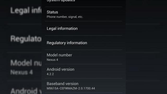 <b>Android 4.2.2 Începe a fi disponibil pe Google Nexus 4 În Brazilia și Malaezia</b>Nu a trecut prea mult timp de la Android 4.2.1 Jelly Bean că deja a început a se discuta de Android 4.2.2 Jelly Bean. Primele state sunt Brazilia și Malaezia, până acum. Mă aștept ca să fie un update realizat treptat la nivel mondial, dacă va fi...