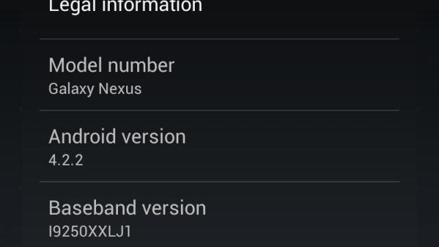 <b>Posesorii de Galaxy Nexus (yakju) pot descărca acum Android 4.2.2 pentru instalare manuală</b>Dacă sunteți posesorul unui Galaxy Nexus (despre care afirmam că e de preferat în fața lui Nexus 4 în recenzia acestuia din urmă), aflați că puteți face saltul la versiunea Android 4.2.2 chiar azi. E vorba de o instalare manuală a lui Android...