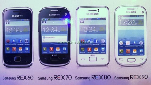 <b>Samsung anunța seria de telefoane accesibile REX: Samsung REX 90, Rex 80, Rex 70 și Rex 60; Iată dotările lor!</b>Samsung a anunțat o nouă serie de telefoane cu preț accesibil și dotări low end, gama REX, ale cărei reprezentante le admirați mai jos. Noile telefoane oferă diagonale de la 2.8 inch până la 3.5 inch și includ și opțiuni single SIM și dual...