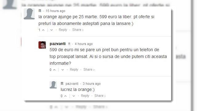 <b>HTC One vine la Orange România la prețul de 599 de euro la liber; Începând cu 25 martie!</b>După ce vă prezentăm în acest articol prețul lui HTC One pentru piața din Taiwan și vă spuneam că acest smartphone va debuta la finalul lunii martie în țara de baștină, ei bine avem și detalii despre piața autohtonă. într-un comentariu...