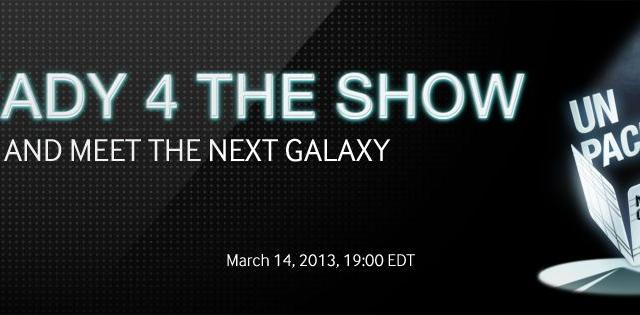 <b>Lansare Samsung Galaxy S IV Live de la ora 01:00 la noapte (video); Iată unde puteți urmări evenimentul!</b>Cel mai important moment al zilei de azi și probabil al primăverii este debutul de azi al lui Samsung Galaxy S IV. Smartphone-ul va fi anunțat oficial și prezentat la New York diseară, în Times Square. La ora 01:00 vom fi conectați la intensitate...