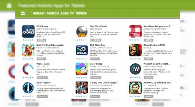 <b>Google postează o listă de peste 130 de sugestii de aplicații pentru tablete</b>După cum știți atunci când intră în discuție subiectul duelului tabletelor iOS versus cele Android, avantajul e de partea iPad-ului, datorită unui număr impresionant de aplicații dedicate. Ei bine, astăzi Google scoate în evidență câteva...