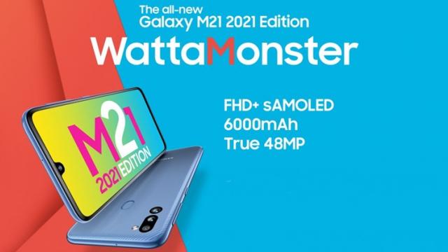 <b>Samsung Galaxy M21 (2021) a debutat oficial! Are o baterie uriașă, ecran AMOLED și cameră triplă în spate</b>Samsung anunța modelul Galaxy M21 în luna martie a anului 2020. Acesta primește astăzi ca succesor modelul Galaxy M21 (2021 Edition). Este vorba despre un terminal low-end spre midrange, accesibil, cu o baterie generoasă și ecran AMOLED. Toate detaliile