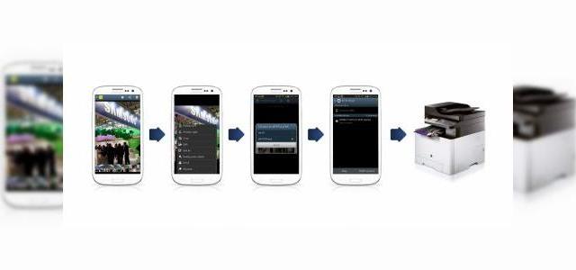 <b>Samsung anunță noi soluții de imprimare direct de pe mobil</b>Samsung a anunțat astăzi, 15 aprilie noi soluții pentru imprimare mobilă, care permit o mai ușoară imprimare a documentelor de care aveți nevoie direct de pe terminalul vostru mobil. E vorba despre 3 noi soluții, disponibile pe Samsung Galaxy S4....