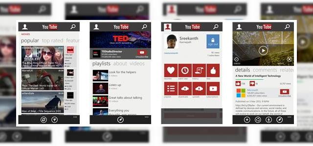 <b>Windows Phone beneficiază de o nouă aplicație YouTube cu suport pentru logare și liste de redare</b>Adevărul este că platforma mobilă Windows nu a dus lipsă de alternative bune pentru a vizualiza clipuri YouTube. MetroTube sau YouTube RT sunt doar câteva din cele mai cunoscute alternative disponibile și funcționează mai mult decât adecvat. Cu...