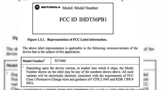<b>Motorola XT1060 ajunge la FCC, ar putea fi mult așteptatul X Phone</b>Despre Google X Phone se tot vorbește deja de câteva luni și iată că acum a ajuns la FCC un telefon care sună exact ca acel model. E vorba despre Motorola XT1060, nume de cod care definește un nou smartphone pentru operatorul Verizon. &nbsp; Dacă...