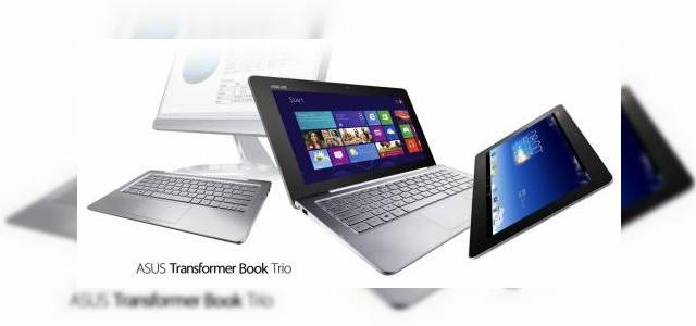 <b>Computex 2013: ASUS anunță Transformer Book Trio, tableta hibrid care rulează Android și Windows 8</b>Probabil cel mai interesant terminal ASUS anunțat astăzi la Computex 2013 este unul pe care predicțiile nu îl anunțaseră în detaliu. E vorba despre ASUS Transformer Book Trio, un device fără rival după părerea mea, mai ales că e vorba de o...