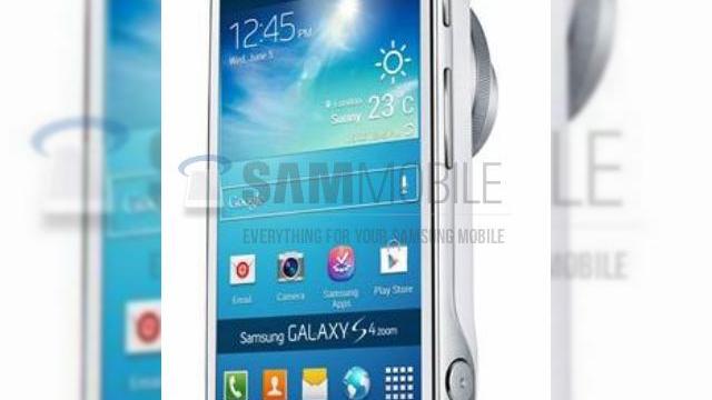 <b>Samsung Galaxy S4 Zoom Își face apariția Într-o primă fotografie, vine cu cameră de 16 MP</b>Seria Galaxy S4 nu mai are mistere pentru noi și știm deja modelele pe care le include, de la Galaxy S4 Mini la S4 Active și acum și S4 Zoom. Acest din urmă cameraphone era veriga lipsă din noul trio, dar iată că am descoperit și prima imagine cu...