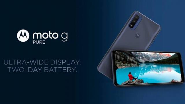 <b>Motorola aduce pe piață telefonul accesibil Moto G Pure, cu CPU Helio G25 și ecran mare</b>Data de 7 octombrie a fost ziua lansărilor de telefoane accesibile Motorola, debutând atât Moto E40, cât şi Motorola Moto G Pure. El costă sub 700 de lei şi ar putea fi cel mai ieftin telefon din seria Moto G

