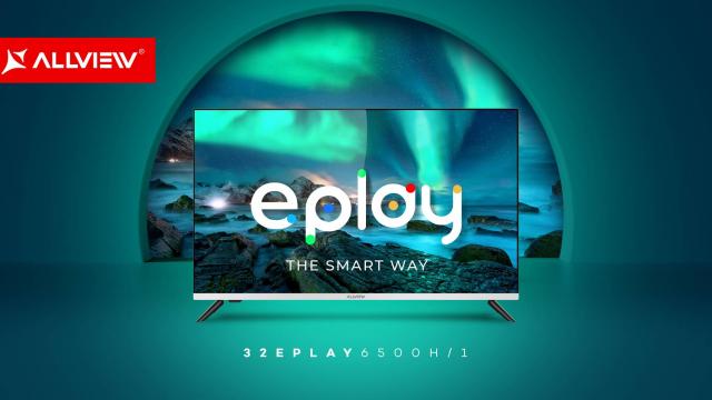 <b>Allview extinde seria de Smart TV-uri ePlay 6500 odată cu lansarea modelului accesibil 32ePlay6500-H/1</b>Au trecut aproape trei ani de la debutul primelor modele de televizoare Allview pe piața din România. Deținătoare a brand-ului, compania Visual Fan S.A. a fost listată în acest an la Bursa de Valori București sub simbolul ALW. Producătorul local anunță