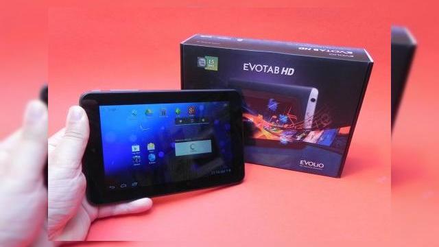 <b>Evolio Evotab HD unboxing: tabletă cu design plăcut, cutie elegantă (Video)</b>Avem o nouă tableta la teste: Evolio Evotab HD, iar acest model vine cu un preț accesibil, de doar 479 de lei. Terminalul vine cu o cutie destul de elegantă, aspect pe care chiar l-am remarcat la brandul Evolio, care are grijă de aspectul ambalajelor...