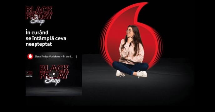 <b>Black Friday 2021 la Vodafone România - iată primul teaser (Video)</b>Probabil aţi remarcat pe parcursul weekend-ului faptul că au început să apară o serie de spoturi TV care anunţă un Black Friday 2021 la Vodafone România. Operatorul a publicat şi o pagină dedicată de teasing şi disecăm 