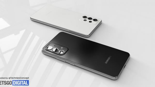 <b>Samsung Galaxy A73 scapă în imagini randate şi specificaţii; Ar avea cameră de 108 MP</b>După ce în ultima săptămână au mai apărut detalii în plus despre Samsung Galaxy A53 şi Galaxy A33, acum luăm contact şi cu Samsung Galaxy A73 printr-o nouă scăpare. E vorba despre clasicele randari de la Letsgodigital, sosite la pachet cu specificaţii