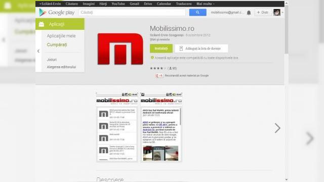 <b>Google modifica interfața web a lui Play Store, evoluează În direcția de pe Android</b>Dacă Google Play Store a primit de câteva săptămâni o nouă fată pe Android, era și cazul ca interfața versiunii web să primească și ea un design proaspăt. Direcția în care merge versiunea web este aceeași cu cea de pe Android, după cum...