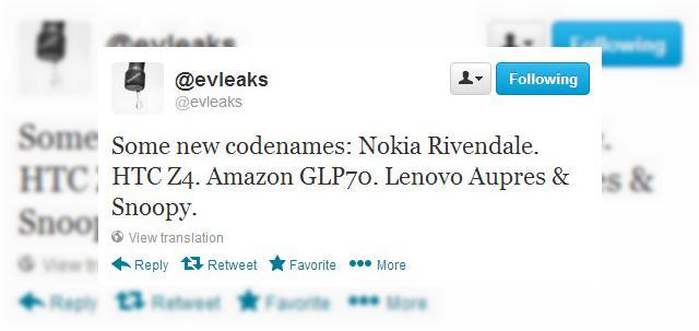 <b>Nokia Rivendale și HTC Z4 Își fac apariția drept noi device-uri; Ni se pregătește ceva special?</b>Se pare că evenimentul Nokia de săptămâna trecută nu a fost ultimul de acest gen în 2013 pentru finlandezi. Nici pe departe, de vreme ce nordicii pregătesc o lansare și mai și pentru următoarele luni prin AT&T. E vorba despre un device cu nume...