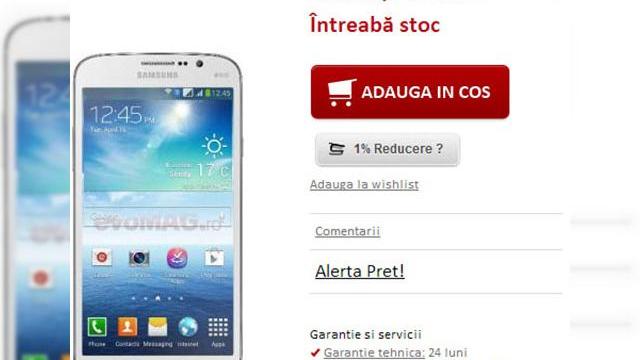 <b>Samsung Galaxy Mega 5.8 a ajuns În România, disponibil prin evoMAG.ro</b>După ce Samsung Galaxy Mega 6.3 a ajuns în România, este și rândul variantei de 5.8 inch să poposească la noi în țară, de această dată prin evoMAG.ro. Avem de-a face aici cu un terminal dual SIM cu ecran de mari dimensiuni și un preț sub...