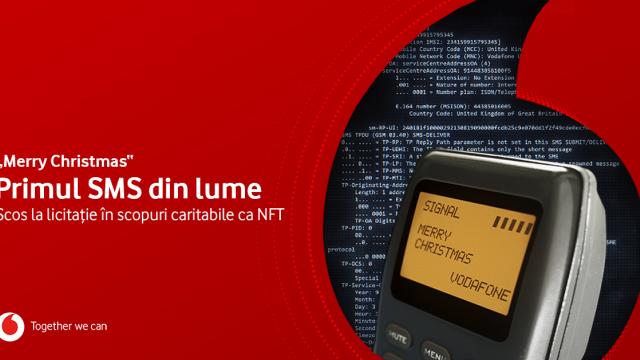 <b>Vodafone scoate la licitație primul SMS din lume ca NFT (Non-Fungible Token), pe data de 21 decembrie</b>Despre NFT sunt sigur că ați mai auzit până acum, fiind totodată și un subiect de dezbatere pe care l-am luat în calcul într-o ediție Mobicast chiar aici. Este vorba despre Non-Fungible Token, adică părți ale BlockChain-ului monedei 