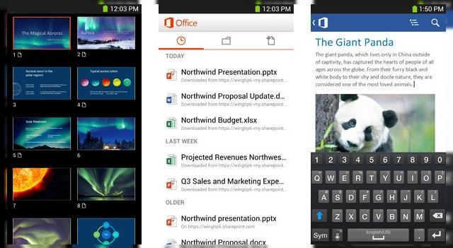 <b>Microsoft lansează Office Mobile for Office 365 pe Android, permite editarea documentelor și sincronizare cu SkyDrive</b>Luna trecută Microsoft lansa Office Mobile for Office 365 pe iOS și acum același produs pe Android, cu suport pentru editare a documentelor din mers și sincronizare cu SkyDrive. Interfața aduce foarte mult cu versiunea Windows Phone 8, dar se...