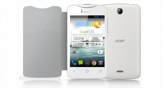 <b>Acer Liquid Z3, telefon Android de 99 de euro, acum cu detalii complete!</b>Acer s-a remarcat prin câteva modele interesante de telefoane cu procesoare Intel în ultima vreme, dar și prin terminale cu preț scăzut. în această lună august a lui 2013 ei se evidențiază prin handsetul Acer Liquid Z3, pe care îl admirați mai...