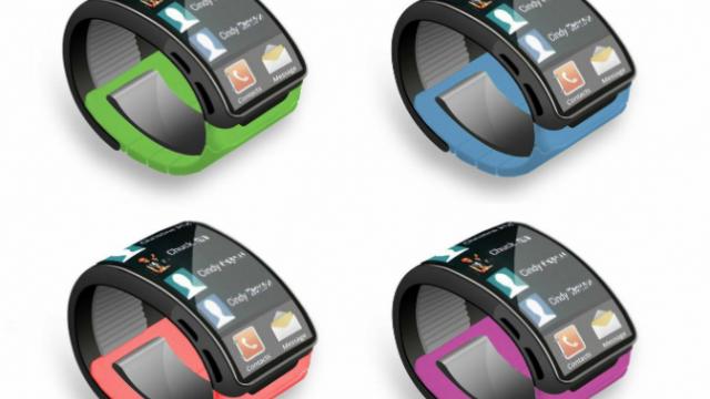 <b>Samsung Galaxy Gear, un concept de smart watch Samsung cu ecran flexibil</b>Am văzut până acum brevete și designuri ale potențialelor modele smart watch produse de marile companii tech de pe piață, dar iată în sfârșit și un concept ceva mai credibil. E vorba despre Samsung Galaxy Gear, pe care îl admiram mai jos....