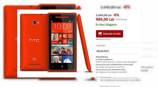 <b>HTC Windows Phone 8X acum cu o reducere importantă la evoMAG.ro!</b>Unul dintre modelele Windows Phone cele mai apreciate de către noi a fost HTC Windows Phone 8X, care primește astăzi o reducere însemnată de la evoMAG.ro. Handsetul se vinde acum cu un preț redus cu 6%. Am testat terminalul la începutul acestui an,...