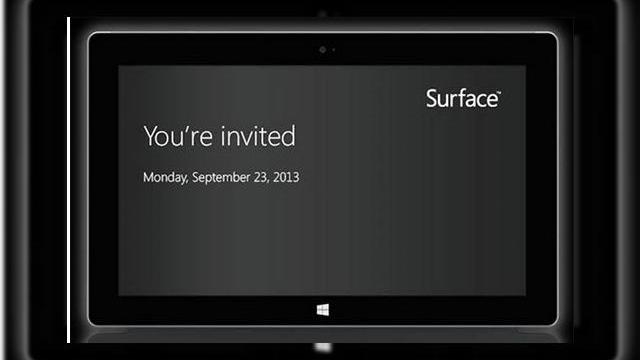 <b>Microsoft confirmă lansarea tabletei Surface 2, trimite invitații pentru evenimentul de pe 23 septembrie</b>Microsoft a confirmat ieri lansarea unei noi generații de tablete Surface, trimițând invitații la evenimentul dedicat acestui debut, programat pentru 23 septembrie. Lansarea va avea loc la New York și ne va aduce un nou Surface Pro și un nou Surface...