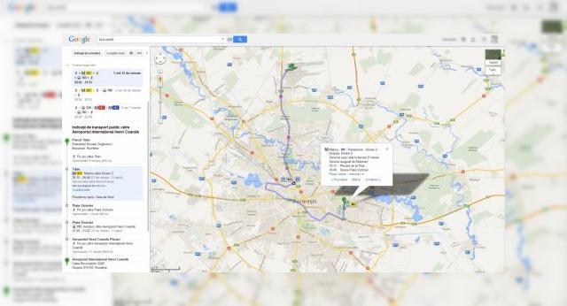 <b>Google Maps include de azi transportul public din 7 orașe ale României</b>începând de azi, 11 septembrie Google Maps oferă detalii despre transportul public pentru 7 orașe mari din România. E vorba despre București, Ploiești, Cluj Napoca, Iași, Timișoara, Constanta și Craiova. &nbsp; Această evoluție a serviciului...