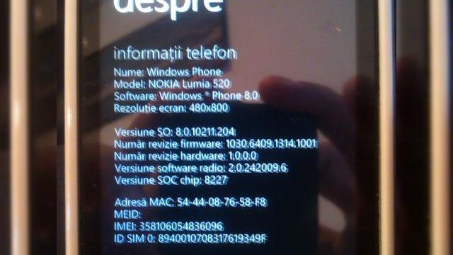 <b>Nokia Lumia 520 primește prima actualizare OTA la Amber GDR2</b>Pentru că e toamna e momentul unui nou val de actualizări și în mod atipic astăzi ne referim la Windows Phone și nu la Android sau iOS. Se pare că Nokia Lumia 520 ar fi primit un update surpriză în această săptămână la Amber GDR2. &nbsp; Pe...