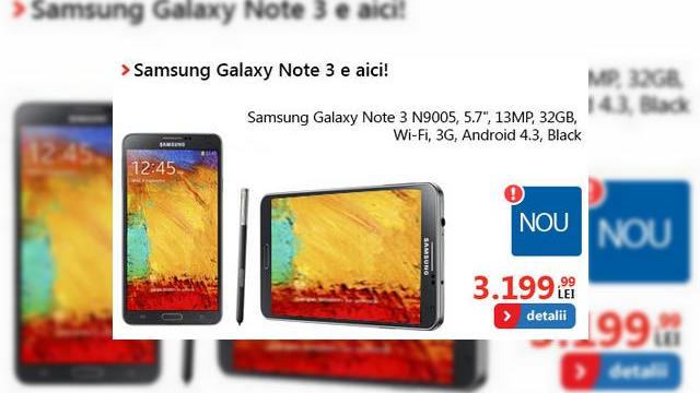 <b>Promoții de octombrie timpuriu de la eMAG.ro: tableta Lenovo la 549 e lei, Galaxy Note 3 disponibil și altele!</b>A început luna octombrie și a început și valul tomnatic de reduceri și promoții la eMAG.ro, ca să nu mai spunem că au sosit și noi terminale în oferta retailerului. Hai să vedem care sunt noutățile! Unul dintre cele mai...