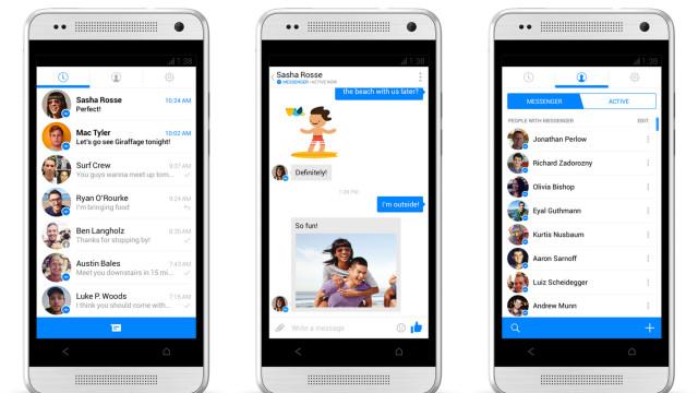 <b>Facebook Messenger primește un nou update pentru testeri; aduce interfață Holo</b>Cei de la Facebook au scos un update al aplicației Facebook Messenger, ce va fi testată de un număr limitat de testeri. După cum puteți observa în imaginile de mai jos interfața este cu totul alta față de versiunea precedentă, ea fiind cea...