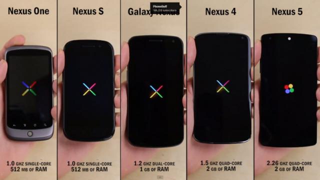 <b>Nexus 5 versus toți predecesorii săi: bătălia Nexusurilor (Video)</b>în cazul în care vă întrebați cum stă Nexus 5 față de precesorii săi, avem mai jos un clip video în care e comparată viteza acestor terminale flagship Google. După cum știți deja, Nexus 5 e disponibil la retailerii din România și în...