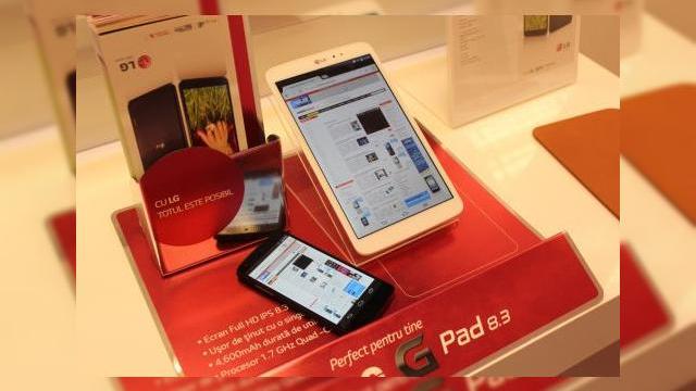 <b>Noutăți LG: Nexus 5 și tableta G Pad 8.3 la prima vedere (video)</b>LG ne-a invitat la orele prânzului să testăm cele mai noi gadgets și asta direct la sediul lor din București. Acolo au amenajat un spațiu dedicat presei și celor interesați să testeze cele mai noi produse ale companiei sud-coreene. Presupun că...