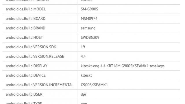 <b>Un posibil candidat Galaxy S5 a fost zărit Într-un test benchmark; dezvăluie specificații uimitoare</b>Zvonurile cu privire la Samsung Galaxy S5 au început să apară de ceva timp, dar cu toate acestea, aveam parte doar de lucruri mărunte, asta până azi, zi în care când putem arunca o privire la o presupusă listă de specificații. Un posibil Galaxy...