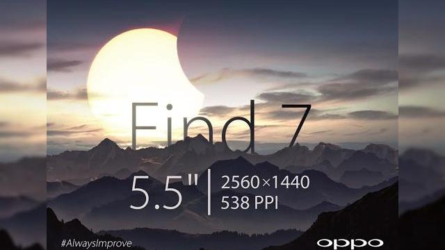 <b>Un teaser Oppo dezvăluie detalii cu privire la dimensiunile lui Oppo Find 7</b>După ce săptămânile trecute am putut observa câteva teasere postate de către cei de la Oppo, din care am aflat că telefonul va beneficia de un display 2K, iată că acum un nou teaser își face apariția pe pagina acestora de Google+. &nbsp; De...