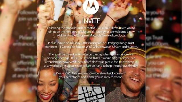 <b>Versiunea europeană de Motorola Moto X ar putea debuta săptămâna viitoare</b>Motorola a început să trimită invitații presei la un eveniment care va avea loc la Londra săptămâna viitoare, în ziua de 14 ianuarie, adică marți. Aparent e vorba despre lansarea locală a faimosului telefon Moto X, dar mai multe informații...