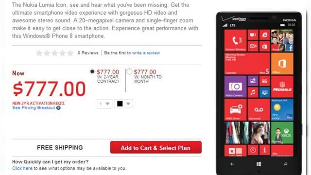 <b>Un nou model Nokia - Lumia Icon 4G Își face apariția pentru operatorul din state Verizon Wireless</b>"Finlandezii" de la Nokia au reușit să se mențină în cote bune la sfârșitul anului trecut, datorită modelelor foarte accesibile, cum ar fi Lumia 520 sau 620. Asta nu înseamnă că producătorul nu a primit laudele cuvenite și pentru modelele din...