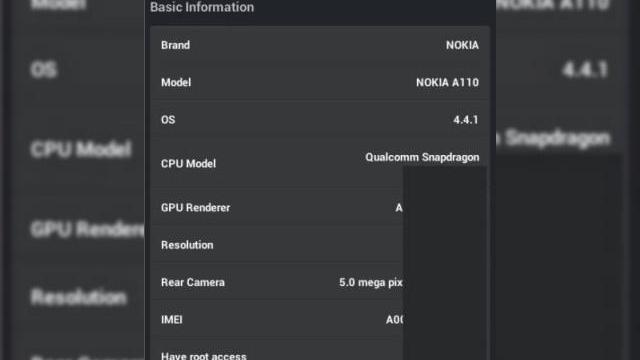 <b>Nokia A110 Normandy confirmat drept telefon cu Android de documente oficiale și benchmark-uri</b>La ultimele scăpări de imagini cu Nokia Normandy am ezitat să îl mai numim handset cu Android din cauza interfatei sale unice, dar azi revine în actualitate prezenta OS-ului Google pe acest device. Astfel, Nokia A110, adică Normandy a apărut la...