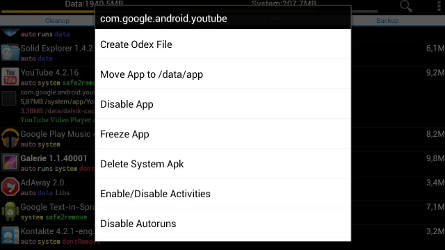 <b>Android: Iată cum să administrați eficient aplicațiile de sistem În condițiile În care aveți root, pentru viteză de lucru mult sporită</b>Consider că modul în care Google a ales să programeze stocarea aplicațiilor de sistem în cadrul Android este ineficient și mai mult, duce la privarea respectivelor aplicații de avantajul de a fi stocate în directorul de sistem. însă, așa cum...