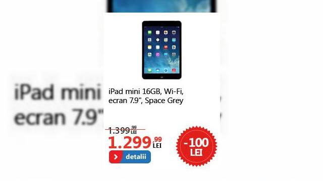 <b>eMAG.ro anunță o serie de oferte atractive: iPad-uri cu 100 de lei mai ieftine și modele cu Android cu 200 de lei discount</b>eMAG.ro are câteva oferte atractive la acest final de ianuarie, astfel că dacă tot nu puteți ieși din casă, măcar puteți comanda ceva interesant de la acest retailer. E vorba despre câteva tablete cu prețuri mai scăzute, dar și telefoane la...