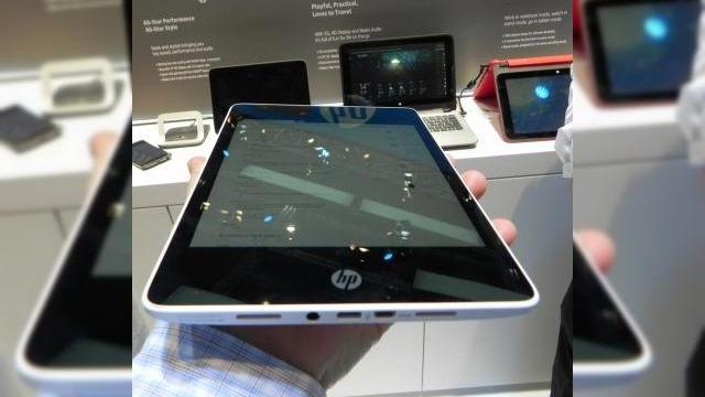 <b>HP Slate8 Pro Hands on preview - tabletă cu Beats Audio, preț accesibil (Retro MWC 2014 - Video)</b>La prețul de 329.99 dolari, HP Slate8 Pro e o tabletă cu preț accesibil și care iese în evidență prin rezoluția neobișnuită. E vorba despre 1200 x 1600 pixeli, pe un ecran cu diagonală de 8 inch. Terminalul a fost anunțat în luna decembrie...