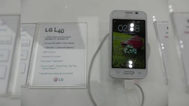 <b>LG L40 Dual hands-on preview: un nou terminal din gama L accesibil (Retro MWC 2014 - Video)</b>Pe lângă noile terminale L70 și L90 din gama L ce au fost lansate în cadrul show-ului Mobile World Congress 2014, a fost prezentat și LG L40, un terminal cu display de 3.5 inch ce rulează ultima versiune de Android, și anume KitKat 4.4.2. Prin...